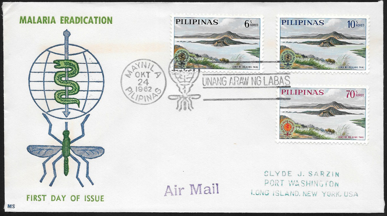 Philippines 1962 First Day Cover 